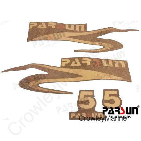 TOP COWLING STICKER FOR 5HP (PAF6-08000000-5)