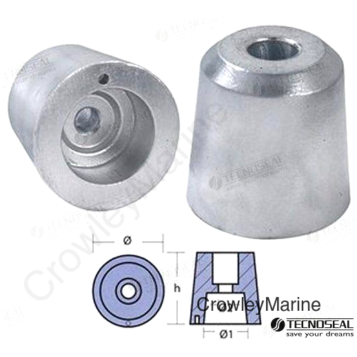 ANODE REGGIANI SHAFT 25 (TEN00460)