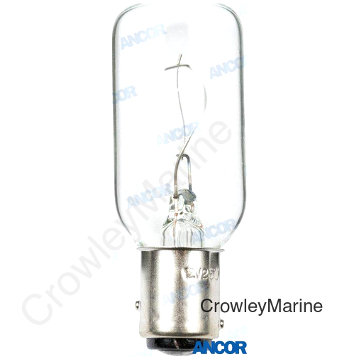 BULB 12V 25W BASE BAY15D (AM529340)