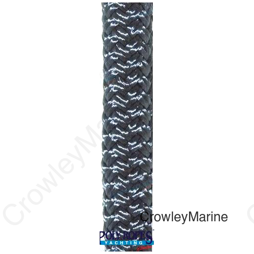 DOCKLINE 15 MM BLK (120 M) (POL2810482115)