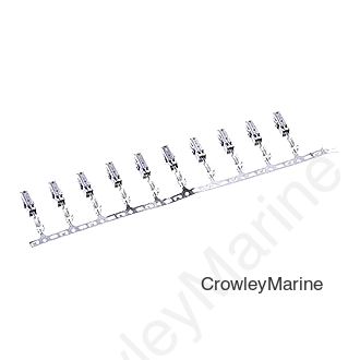 Sierra RS20180 Tin Crimp Terminal, 17-20 AWG, 10/pk