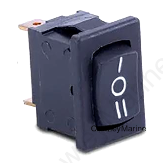 Sierra RK40860 Compact Rocker Switch, ON - OFF - (ON), SPDT