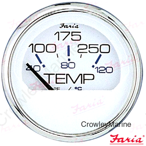 2" WATER TEMP GAUGE 100-250DGF (FA13804)