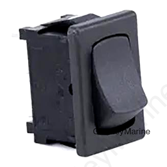 Sierra RK40870 Compact Rocker Switch, (ON) - OFF - (ON), SPDT