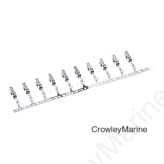Sierra RS20190 Tin Crimp Terminal, 13.5-17 AWG, 10/pk