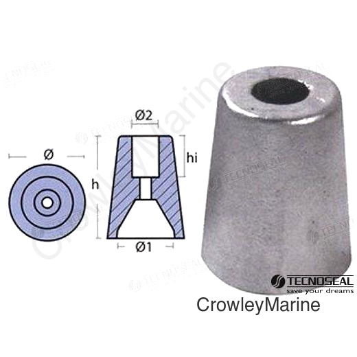 ANODE FERRETI SHAFT 40 (TEN00475)