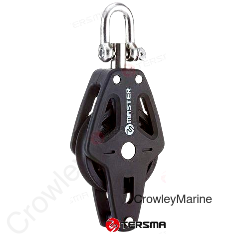 90MM SGL/BKT/SWVL SHKL BLOCK (MVBP0902F)