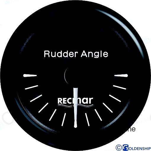 RUDDER ANGLE 0/190DG R-L BLK (RECKY09209)
