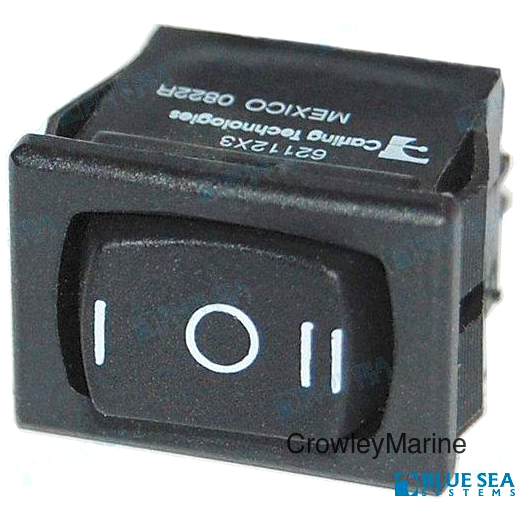 SWITCH RCKR SPDT ON-OFF-(ON) (BS7483)