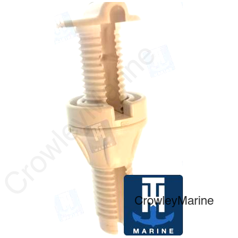 CEA CAP BULHEAD PASS-THRU WHT (THTH-CC2)