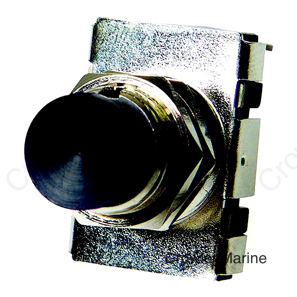 COMPACT PUSH BUTTON SWITCH BLK
