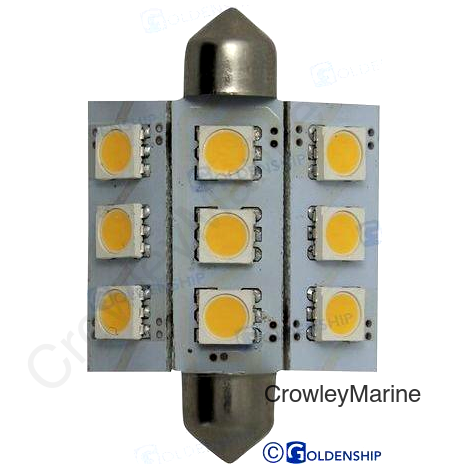 BULB FESTOON 9LED 2W 10/30V (GS10529)