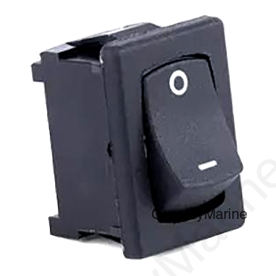 Sierra RK40810 Compact Rocker Switch, OFF - (ON), SPST