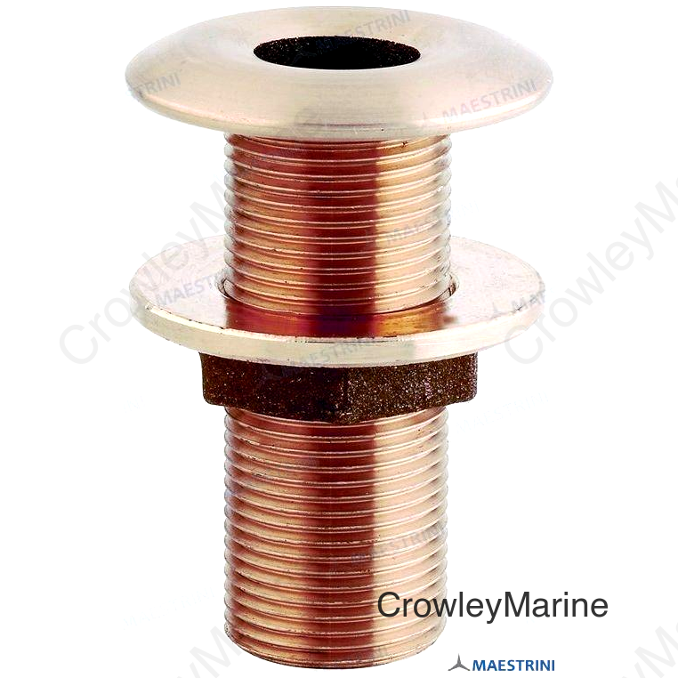 THR HULL OUTLET BRZ 4" (GS30617)