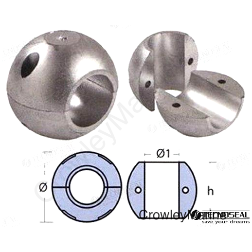 SHAFT ANODE SHORT 28MM (TEN00504L)