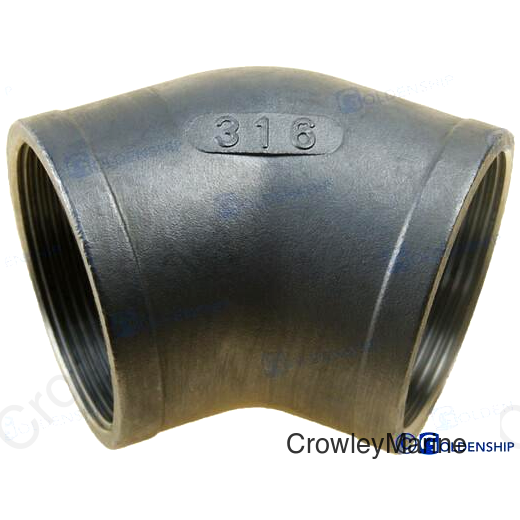 45DG ELBOW BANDED 2" (GS30566)