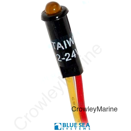 LED AMBER 11/64IN 12VDC (BS8033)
