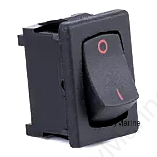 Sierra RK40830 Compact Rocker Switch, OFF - (ON), SPST