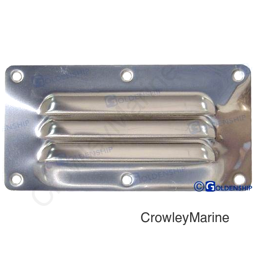 LOUVER VENT SS 127X65X08 (GS31175)