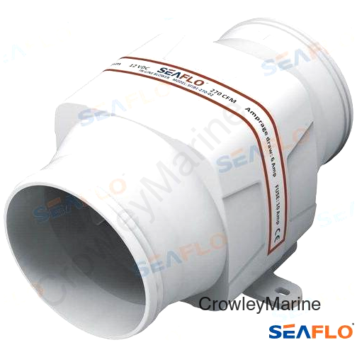 IN-LINE BLOWER 12V 4"/105 (SFIB127002)