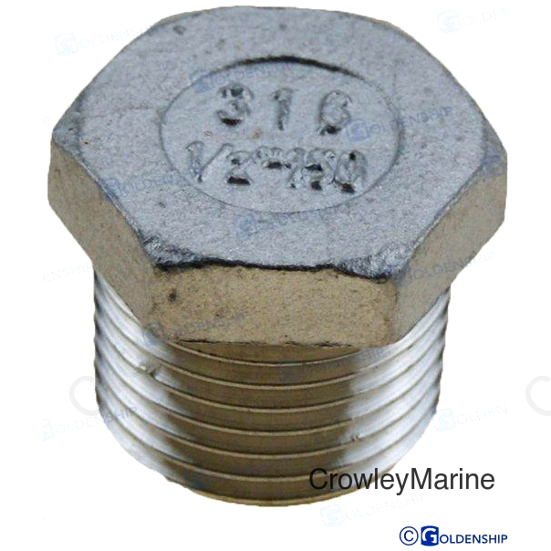 HEX HEAD PLUG 1/2 (GS30581)
