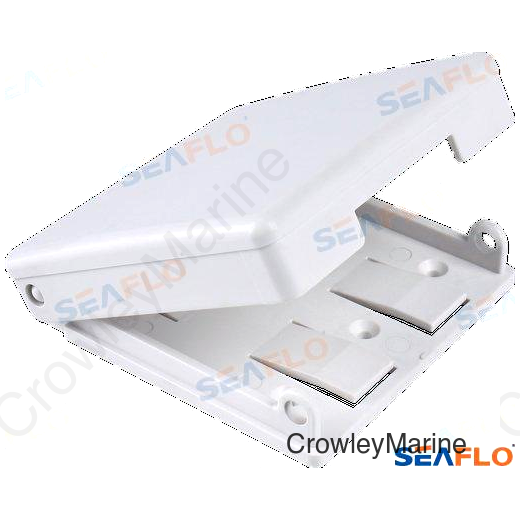 FOLD-UP ADJ DRINK HOLDER - WHT (SFDH101)