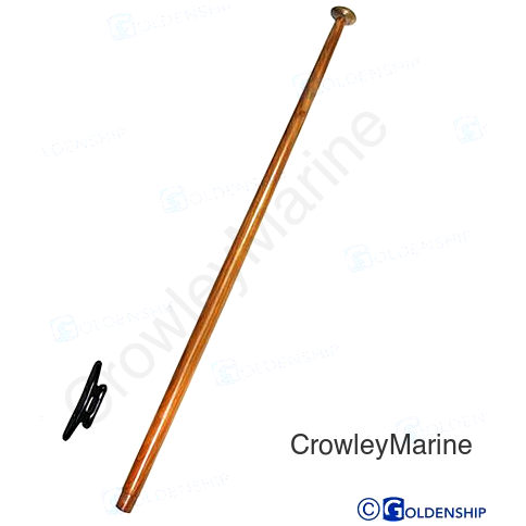 TEAK FLAG POLE 32*120 CM (GS73318)