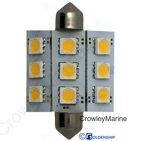 BULB FESTOON 9LED 2W 10/30V (GS10532)