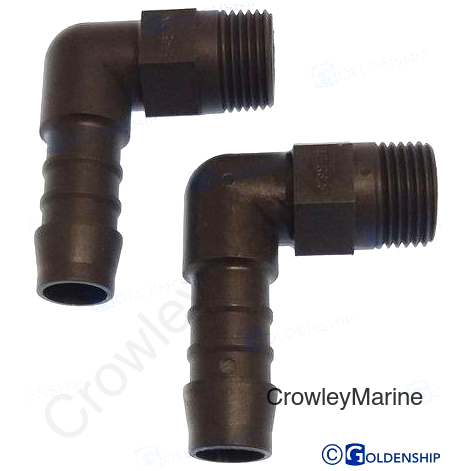 RACORD 90DG POLYAMIDE 3/4 - 19 (GS30126)