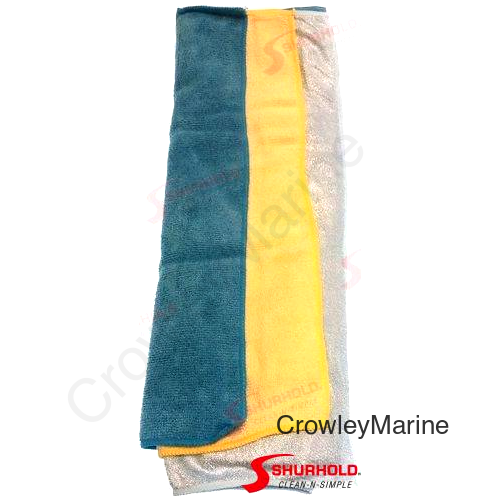 MICROFIBER TOWELS VARIETY 3 PK (SHU293)