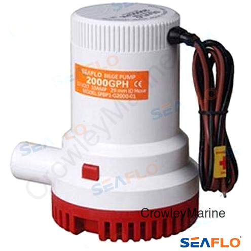 SUBM BILGE PUMP 2000GPH 12V (SFBP1G200001)