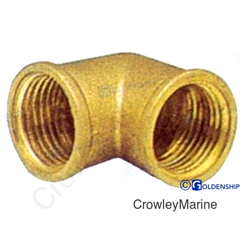 BRASS ELBOW H/H 1 1/2" (GS30165)