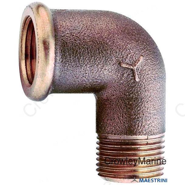 ELBOW M/F BRZ 3/8" (GS30660)