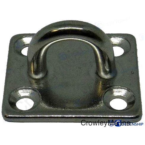 SQ EYE PLATE 8X40X50MM (GS72012)