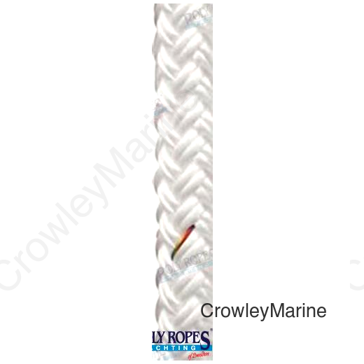 POLY-BRAID-16 6MM WHT (185 M) (POL2209763106)