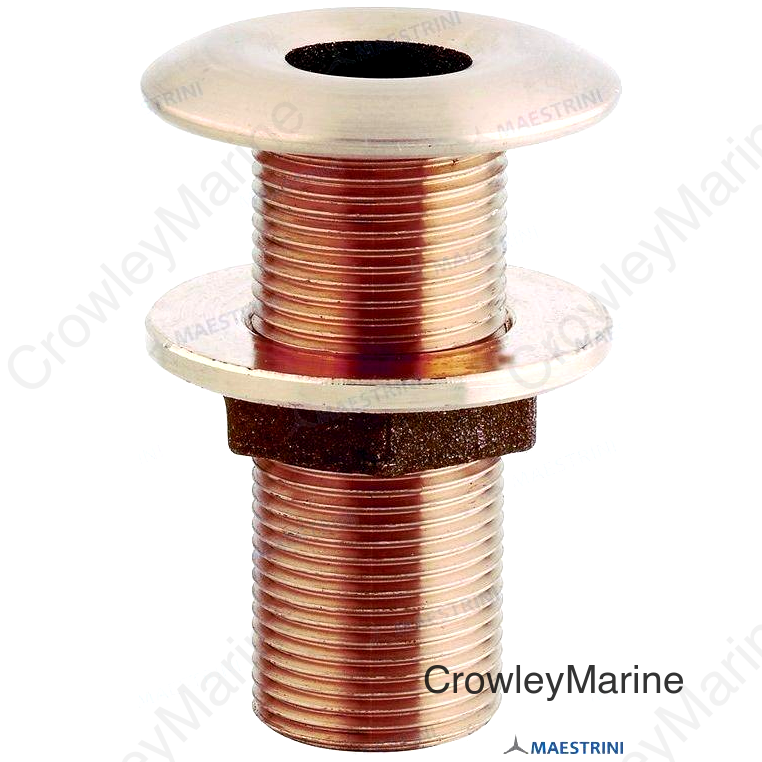 THR HULL OUTLET BRZ 1" (GS30611)
