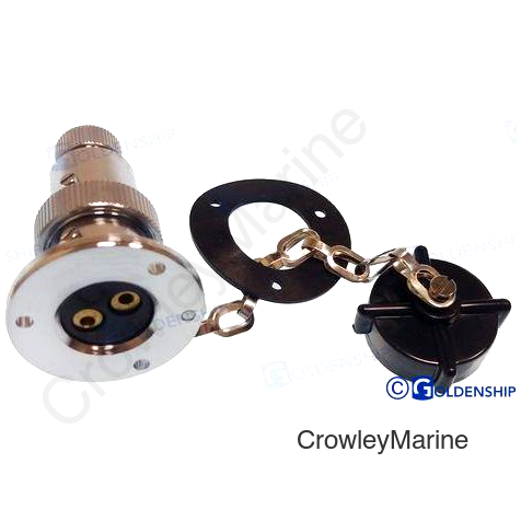 DECK CONN PLASTIC CAP 3A 2P (GS11020)
