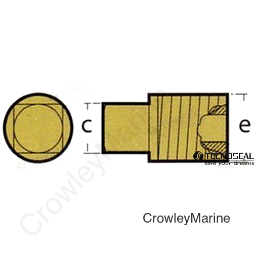 TAP CATERPILLAR D16 3/8 (TEN02023TP)