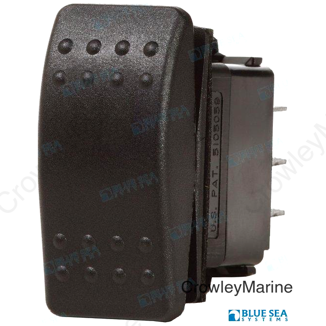 SWITCH SPST OFF-(ON) BLK (BS7930)