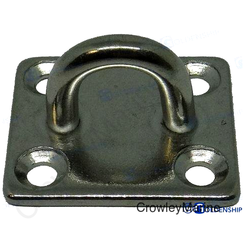 SQ EYE PLATE 8X40X50MM (10) (GS72012B)