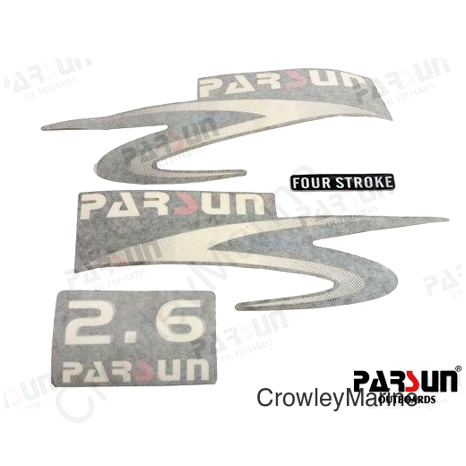 TOP COWLING STICKER FOR 2.6HP (PAF2.6-07000000)