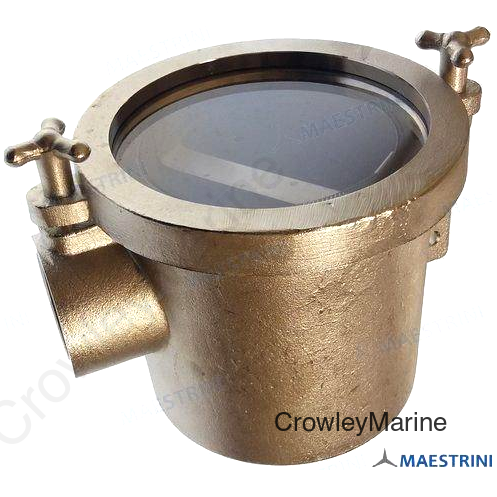 SS WATER FILTER 90DG 1 1/2 (GS30396)