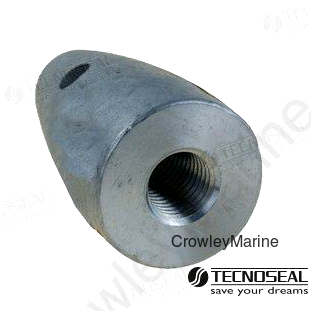 ANODE CUBE VOLVO SHAFT 25 M16 (TEN00719-1)