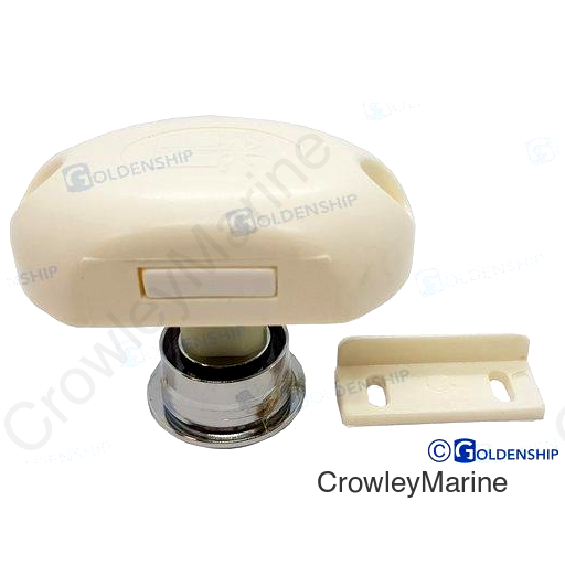 DOOR LATCH (CHROMED BUTN) (GS72440)