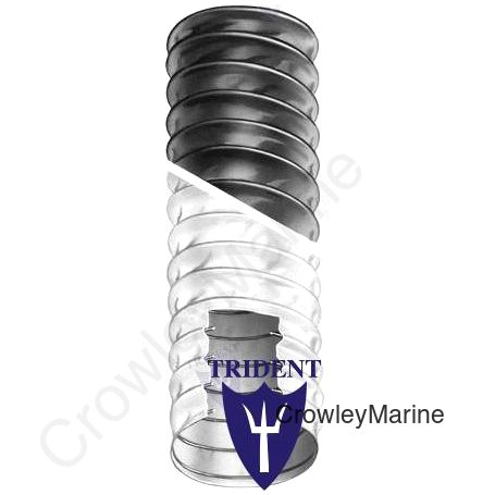 VENT DUCT WHT 4'' X15 (TRI400-4006)