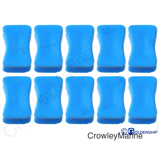 CHAIN RAINBOW 8MM BLUE (GS61181)