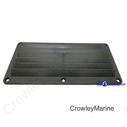 VENTILATOR ABS 225 X 123MM BLK (GS31191)