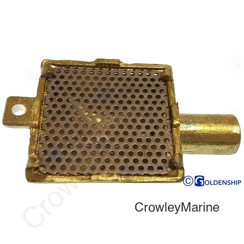 MARINE BRASS HZN STRAINER (GS20055)
