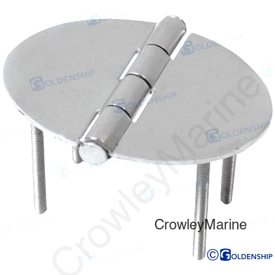 4 BOLTS INOX HINGE 67X48 (GS72162)