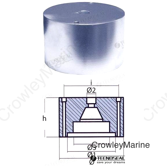 ANODE RIVA MERCURIUS 9.14KG (TEN00436)